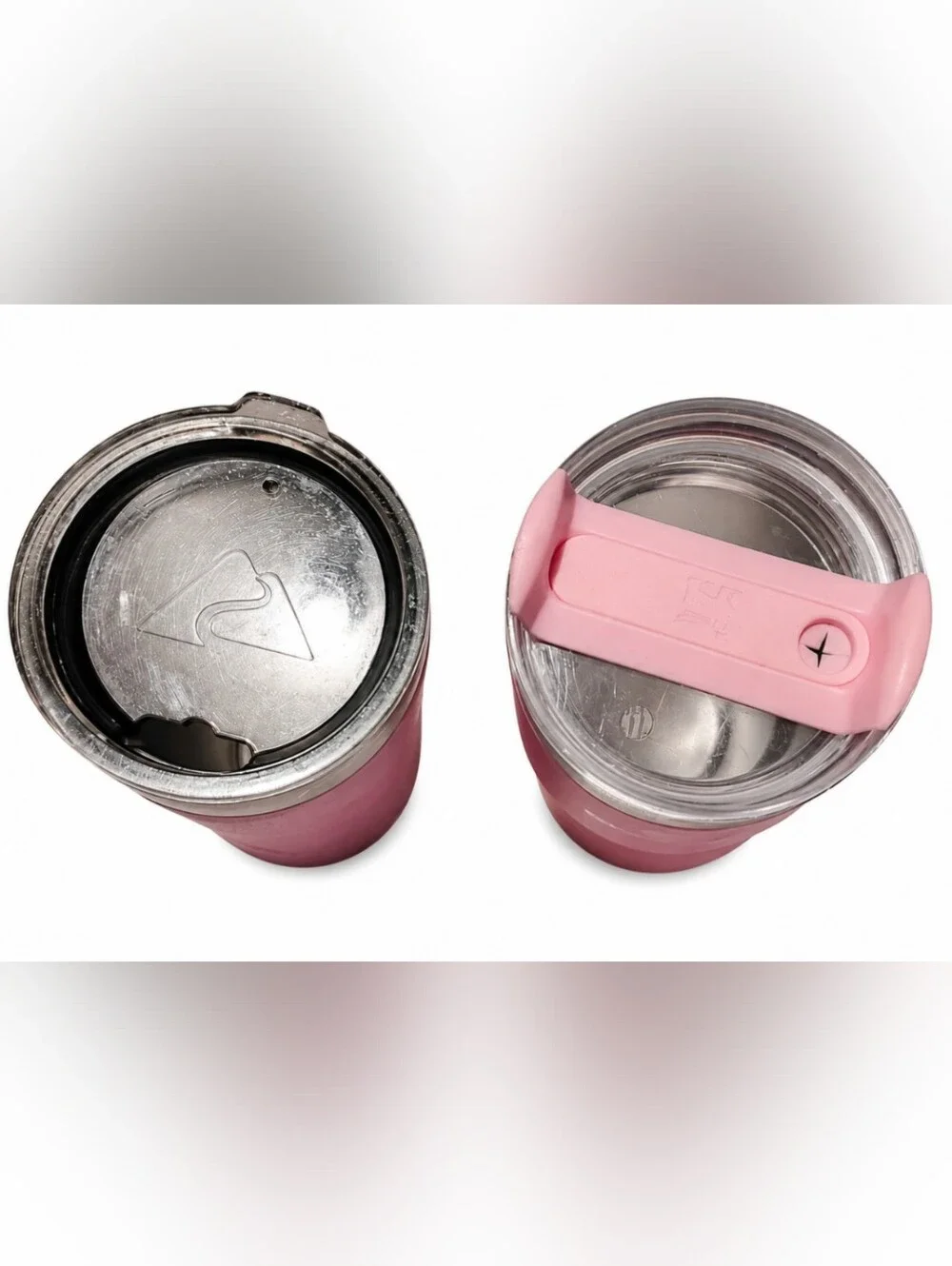 Stanley Pink The Quencher H20 Flow State 20oz And Ozark Trail 22oz Tumbler Set - Picture 5 of 7